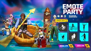 EMOTE PARTY EVENT 2024 FREE FIRE NEW EVENT | FF NEW EVENT | UPCOMING EVENT IN FREE FIRE