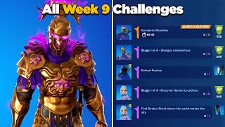 Fortnite All Week 9 Challenges Guide (Fortnite Chapter 2 Season 5) - Week 9 Epic & Legendary Quests