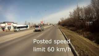 Fast Delivery - Postal Truck at Speed