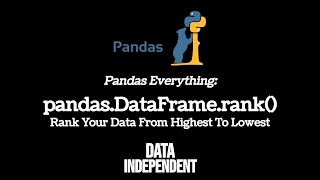 Pandas Rank | pd.DataFrame.rank()