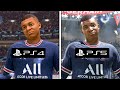 FIFA 22 PS5 vs PS4 Graphics and Player Animation Comparison (next gen vs old gen)