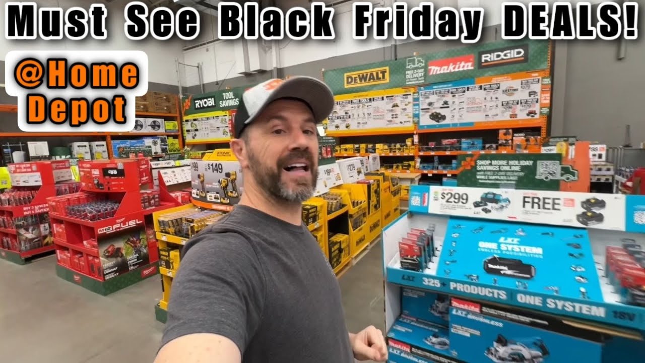 Every Black Friday Deal At Home Depot & More! - YouTube