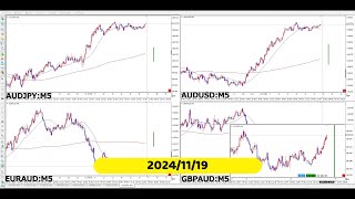 【RCCで振り返る】2024年11月19日対オージーの4通貨ペア