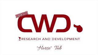 CWD x Tutorial Horse tab 💻🇺🇸