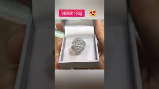 Simple and Stylish Silver Ring 💍 For Girls | Beautiful Design Silver Ring For Girls | Chandi Ki Ring