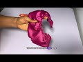 EASY DIY FABRIC ROSE FLOWER  HOW  TO MAKE ROSE FLOWER WITH FABRIC