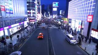 中野区議会議員　小宮山たかし  Sinjuku station fast-forward 3minutes in 7seconds Tokyo Japan