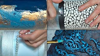 4 IDEAS with tin cans, what to do with tin cans, tin cans crafts, craft ideas, handicraft