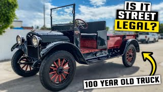 Driving a 1923 REO Speedwagon on the Street! - 100 Year Old Truck First Drive - Episode 4