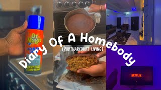 Diary Of A Homebody🧸 || deep cleaning || baking for the first time*epic fail*||slice of life 🍃