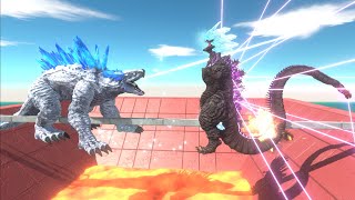 Kaiju Tournament on the Lava Bridge | Don’t Fall! - Animal Revolt Battle Simulator