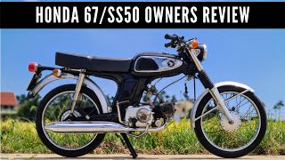 Classic Honda 67 (SS50) review (long term owners review in English)