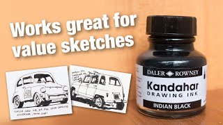 Review: Kandahar Drawing Ink and Demo