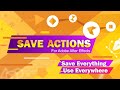 Save Actions for After Effects