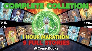 Rick and Morty Comics | 9 Full Stories | Motion Comic | Comic Dub | 1 Hour Special
