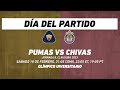 Pumas vs Chivas: Liga MX