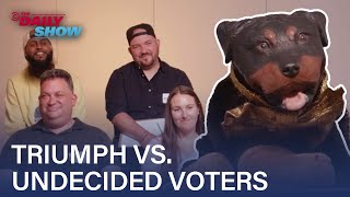 Triumph the Insult Comic Dog Unloads on Undecided Voters | The Daily Show