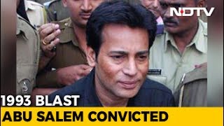 Terrorist Abu Salem Convicted In 1993 Mumbai Blasts Case