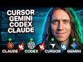 Claude vs Codex vs Cursor vs Gemini