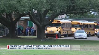 Caddo Schools say school violence threats not credible