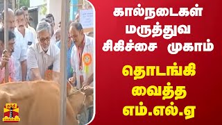 கால்நடைகள் மருத்துவ சிகிச்சை முகாம்... தொடங்கி வைத்த எம்.எல்.ஏ