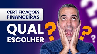 CFP, CFA, CEA... Qual é a MELHOR CERTIFICAÇÃO para começar a trabalhar no MERCADO FINANCEIRO?