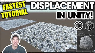 How to use DISPLACEMENT in Unity! Step by Step Tutorial