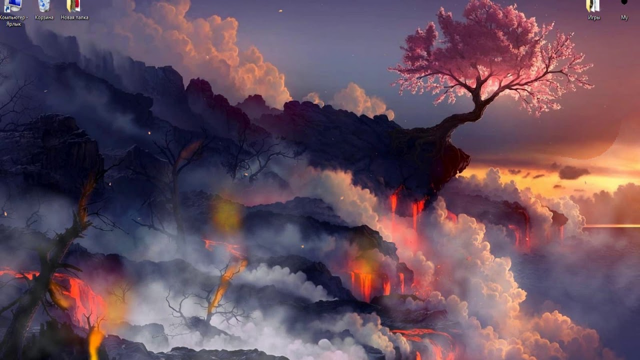 Live Wallpaper Master вулкан Youtube