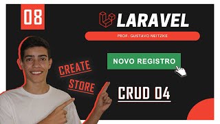 LARAVEL - 08 | CRIANDO NOVOS REGISTROS em um CRUD | Crud #04