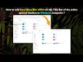 How to add Aero Glass Blur effect on the Title Bar of the active opened window in Windows Computer ?