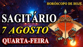 🔑𝐕𝐨𝐜ê 𝐭𝐞𝐦 𝐚 𝐜𝐡𝐚𝐯𝐞 𝐩𝐚𝐫𝐚 𝐨 𝐬𝐮𝐜𝐞𝐬𝐬𝐨😎  Sagitário♐ 7 de Agosto 2024| Horóscopo de hoje