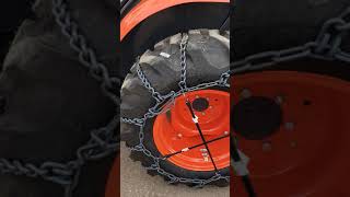 Kubota tractor tire chains - 20201116 105914