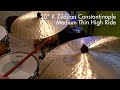 comparing 9 mostly k zildjian ride cymbals