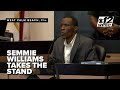 Semmie Williams takes the stand in murder trial of 14-year-old Ryan Rogers
