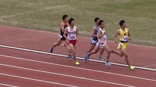 第66回大阪学生陸上競技対校選手権大会　男子 1500ｍ 予選3組