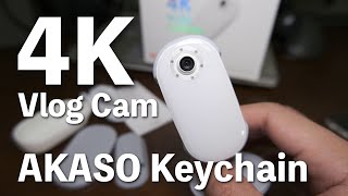 日常を記録する4K VlogCam！AKASO Keychainはあれにそっくり！？