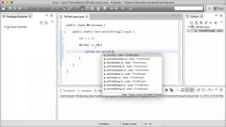 Java Tutorial 9 - While Loops
