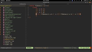 LISP - Fibonacci (coding)