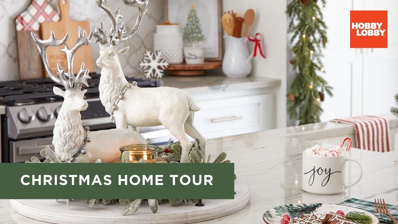 Christmas Home Tour Hobby Lobby Youtube Christmas Home Tour Hobby Lobby Youtube