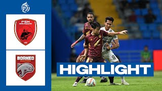 Highlight | PSM Makassar vs Borneo FC Samarinda | Pekan 30
