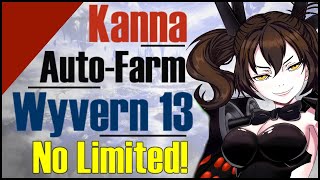 Full Rage Kanna Fast Auto-Farm Wyvern 13 WITHOUT SSB!!