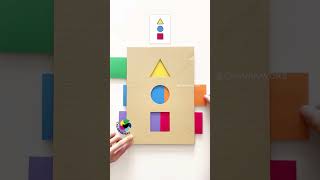 Kids Activity 🧩 | Shape Color Match #printables #chanafavors #kidsactivities #learningthroughplay