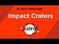 Impact Craters - Science Never Stops