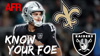 Know Your Foe: New Orleans Saints vs Las Vegas Raiders Preview | Can Saints Win In Final Home Game?