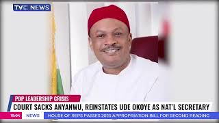 Court Sacks Anyanwu, Reinstates Ude Okoye As National Secretary Of PDP