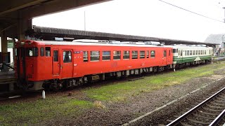 小湊鉄道　五井駅のキハ40×2