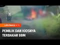 Heboh!! Pemilik Kios Bensin Eceran Terbakar Akibat BBM Tumpah ke Arah Api | Liputan 6