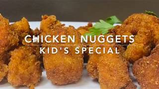 Easy chicken nuggets | Kid's Special | ചിക്കൻ നഗ്ഗറ്റ്സ് വീട്ടിൽ തന്നെ ഉണ്ടാക്കാം