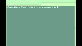 Screen Capture with FFmpeg (X11)