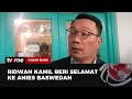 Ridwan Kamil Beri Selamat ke Anies Dapat Dukungan di Pilkada Jakarta | Kabar Siang tvOne